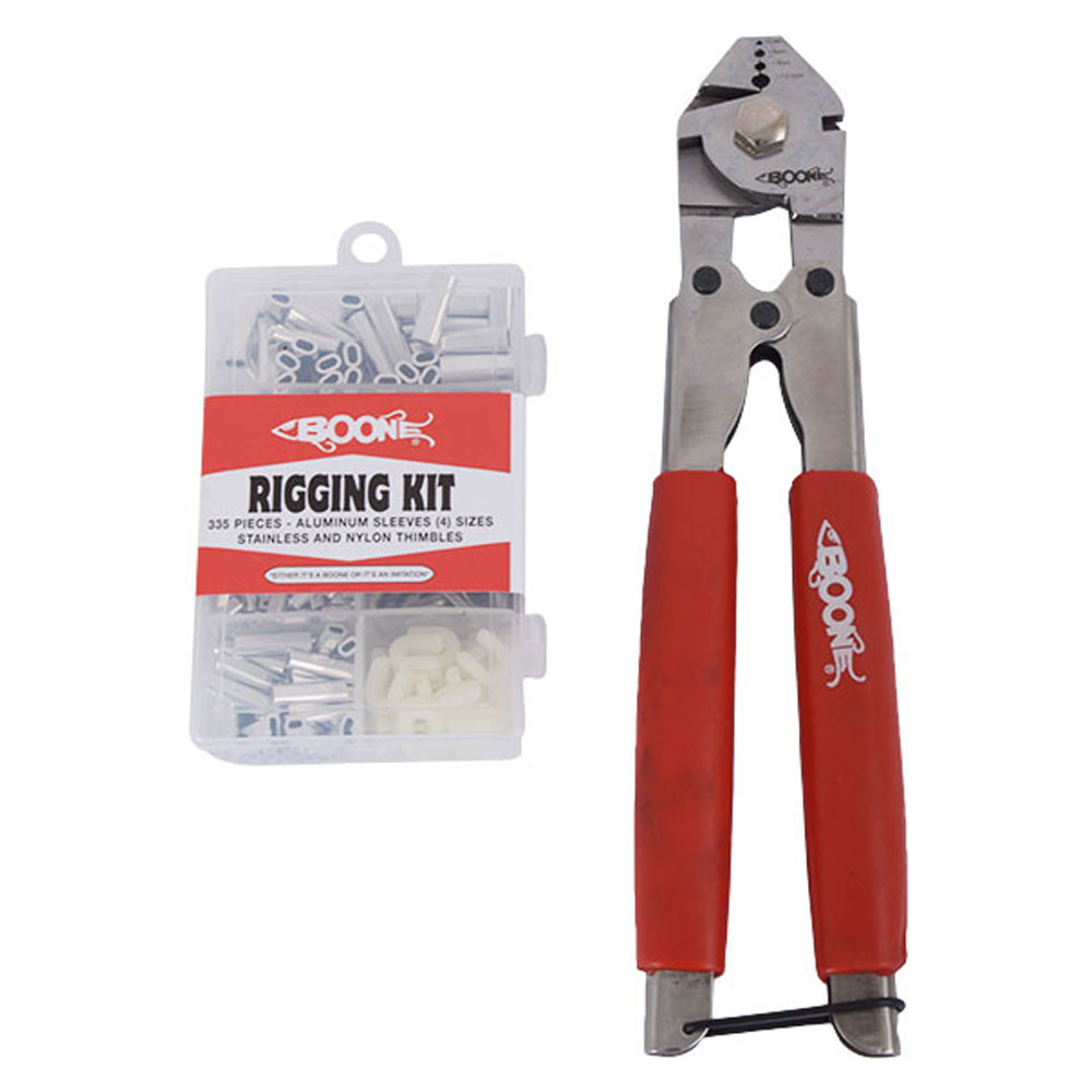 Buy Boone Deluxe Crimpers and 335-Piece Rigging Kit online at Marine ...