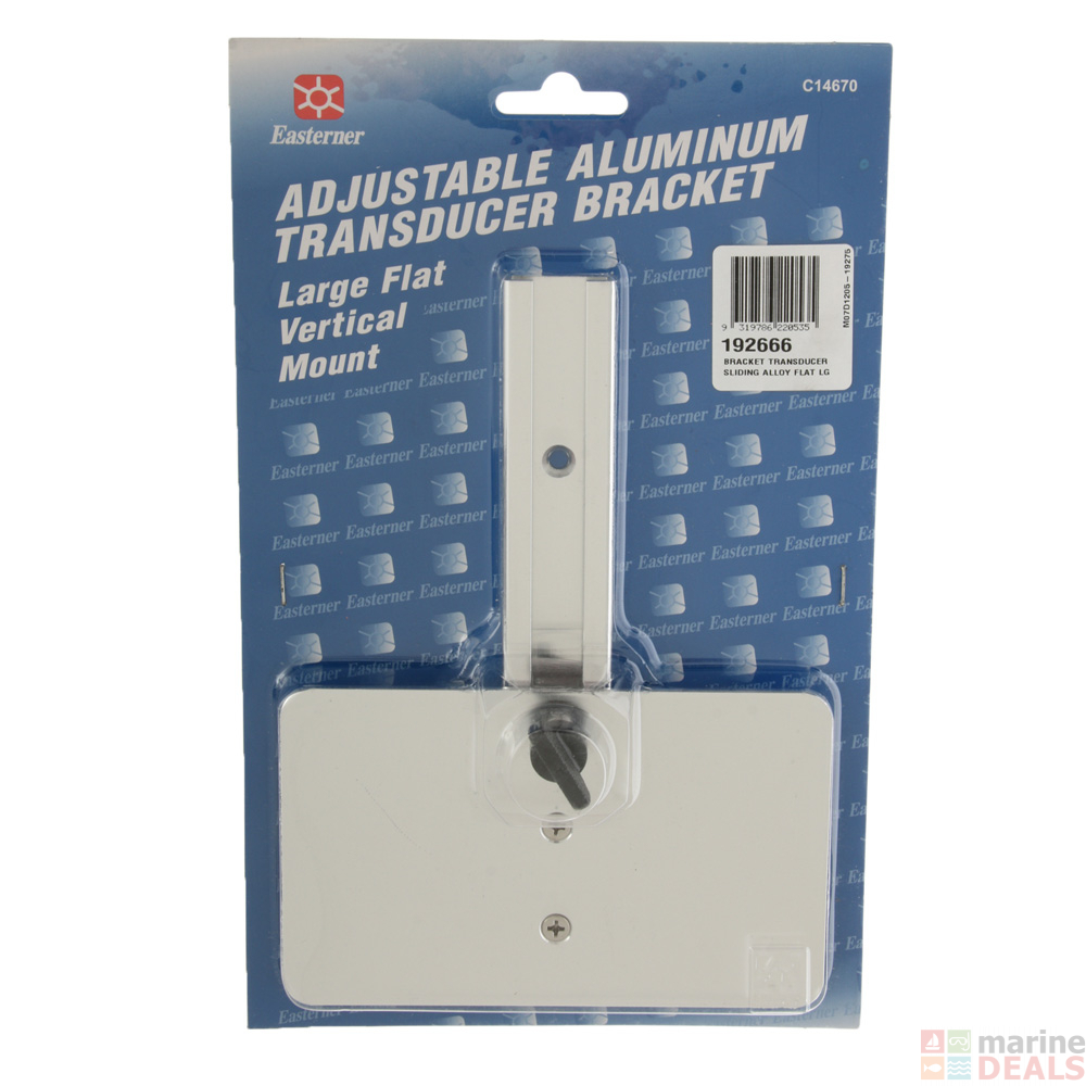 Buy BLA Alloy Sliding Bracket for Transom Mount Transducers 205 x 152 x 63mm online at Marine