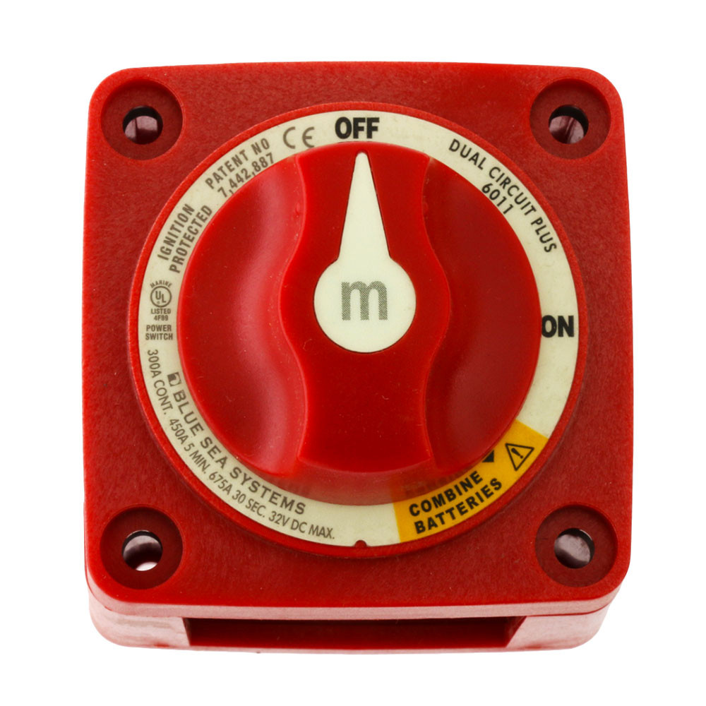 Buy Blue Sea Mini AddABattery Switch and Charging Relay Kit 65A