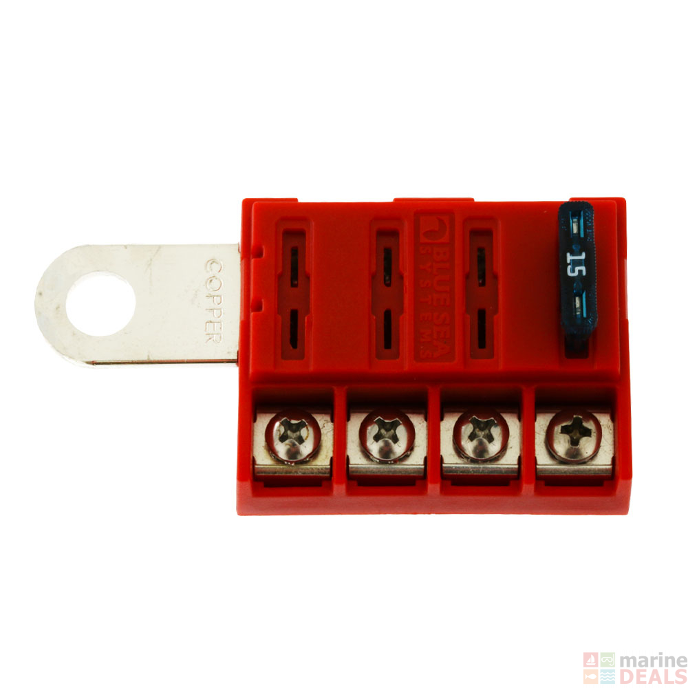 Buy Blue Sea ST Blade Battery Terminal Mount Fuse Block Kit online at
