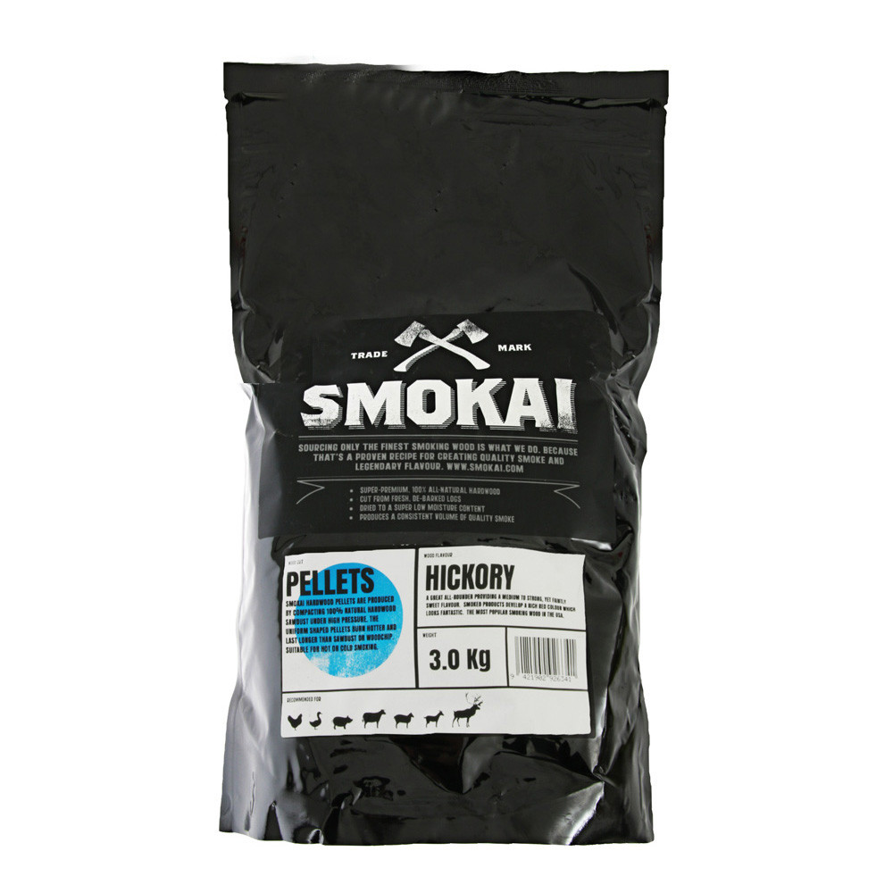 Buy Smokai Hickory Smoking Pellets 3kg online at MarineDeals.co.nz