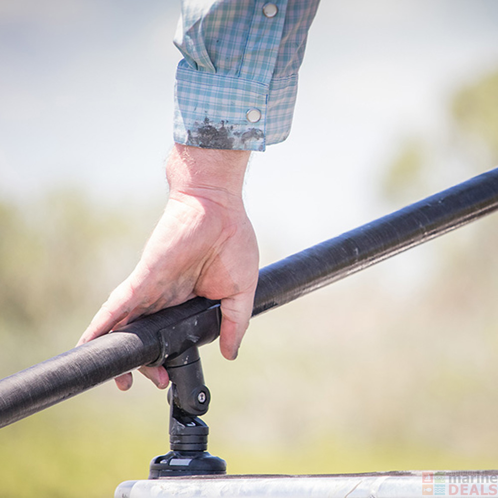 Buy RAILBLAZA QuickGrip Push Pole Holder 32mm online at MarineDeals.co.nz