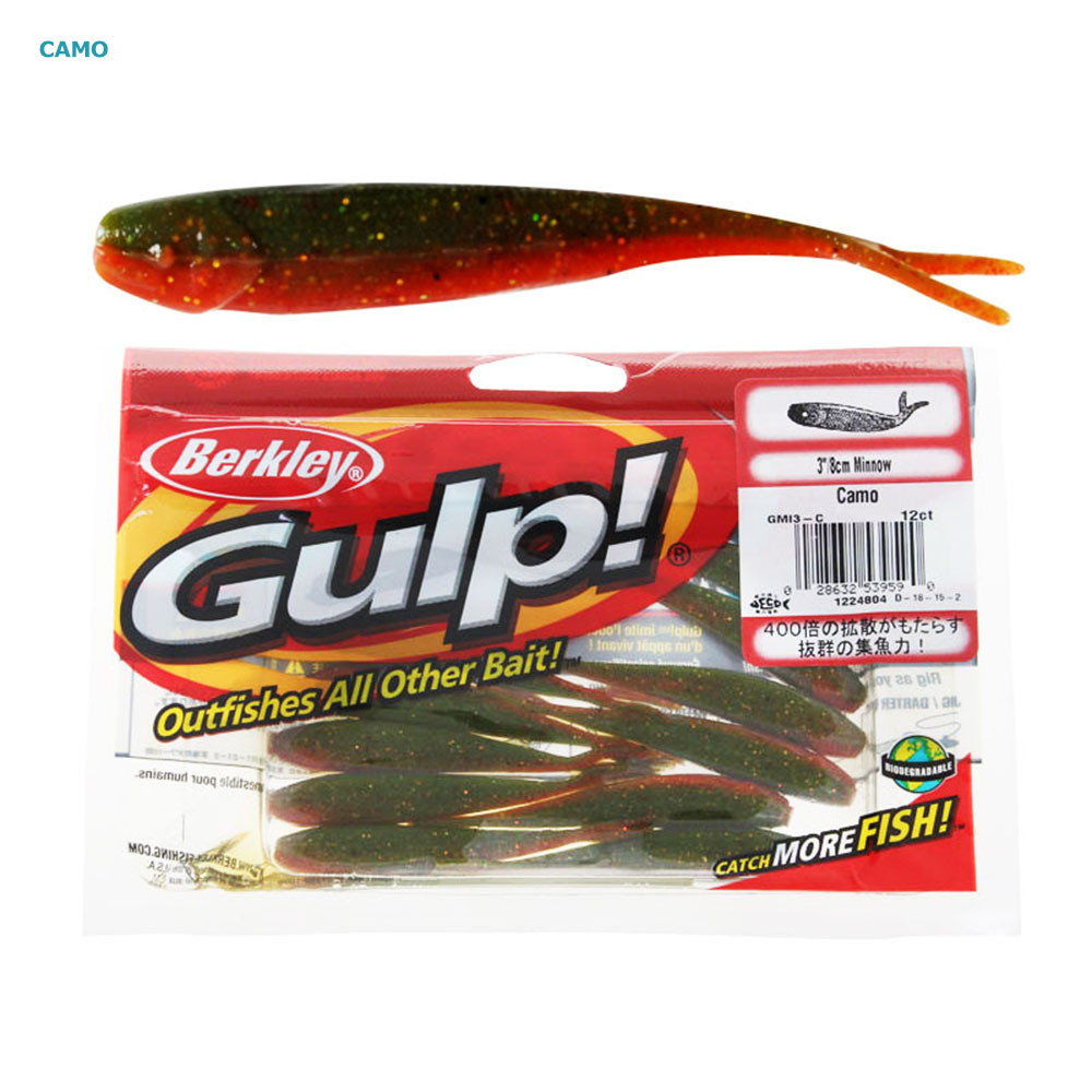 Buy Berkley Gulp Minnow Soft Bait 8cm online at MarineDeals.co.nz