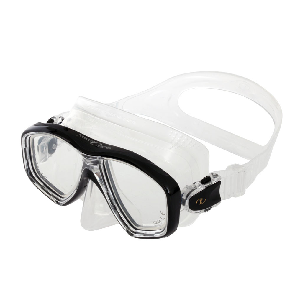 Buy TUSA M212 Freedom Ceos Scuba Diving Mask Black online at Marine