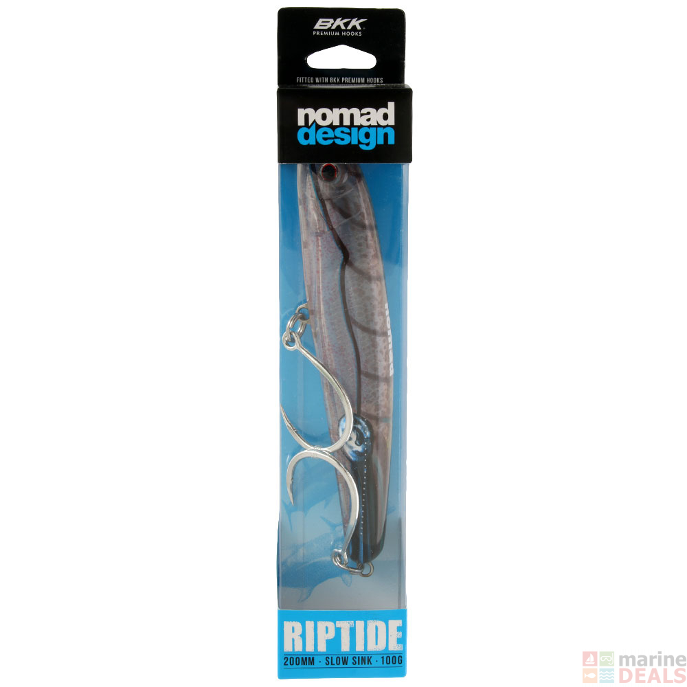 Buy Nomad Design Riptide Slow Sinking Stickbait Lure 200mm Squid online ...