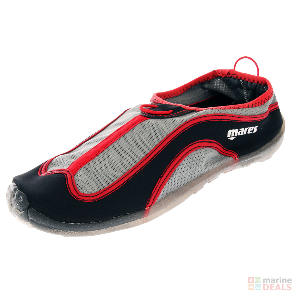 Buy Mares Mesh Aqua Shoes Black/Red online at Marine-Deals.co.nz