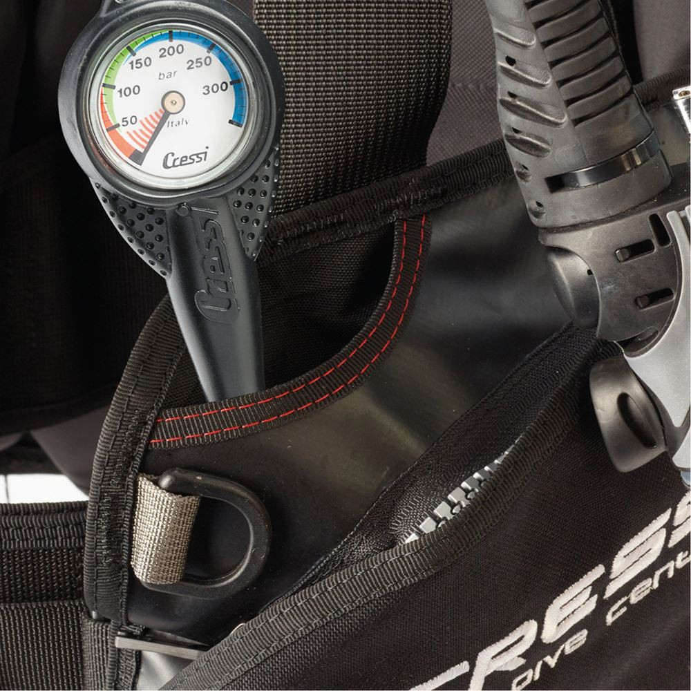Giubbotto Ad Assetto Variabile Cressi Solid BCD - Per Immersioni, Nero, Tasche E Valvole Di Scarico, Unisex Adulto - Foto 12