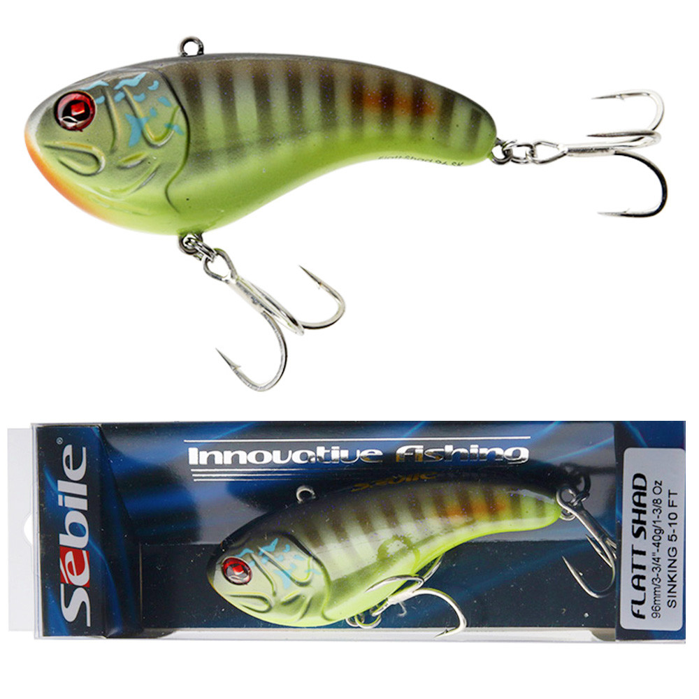 Buy Sebile Flatt Shad Vibrating Crankbait Lure 96mm Natural Tilapia online at MarineDeals.co.nz