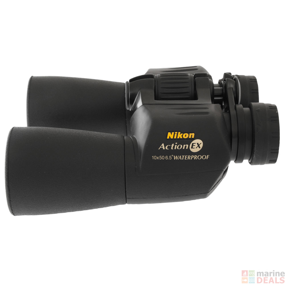 Buy Nikon Action EX 10x50 CF Waterproof Binoculars online at Marine ...