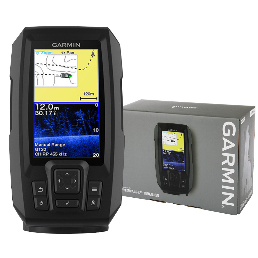 Buy Garmin STRIKER Plus 4cv CHIRP ClearVu Fishfinder with GPS and GT20