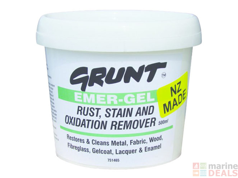 Buy Grunt Emer Gel Rust Remover Online At Marine Deals Co Nz