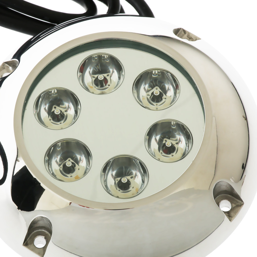 Buy Seaworld 6 LED Surface Mount Underwater Light Blue 12v online at