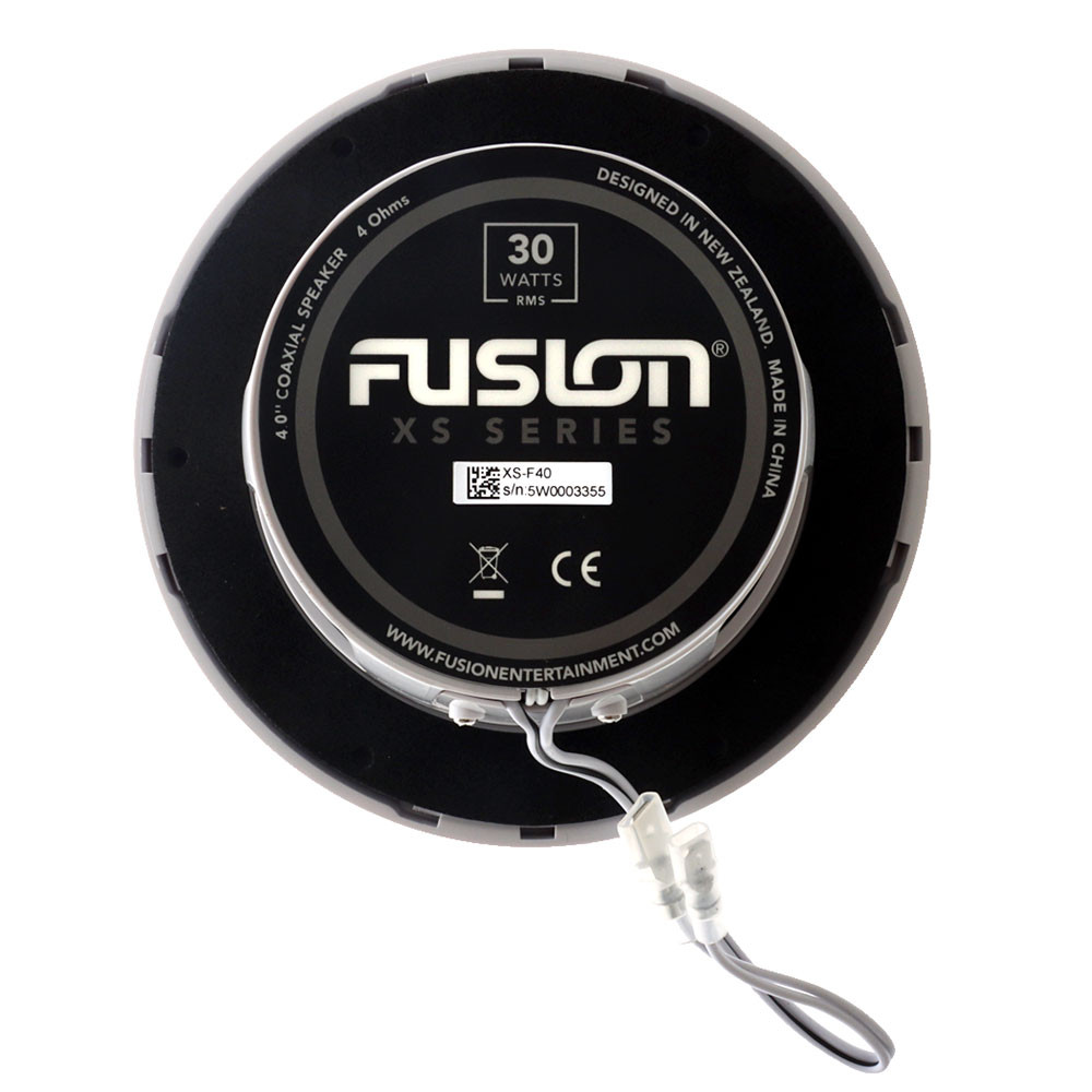 Buy Fusion XSF40CWB XS Series Classic Marine Speakers 4" 120W online