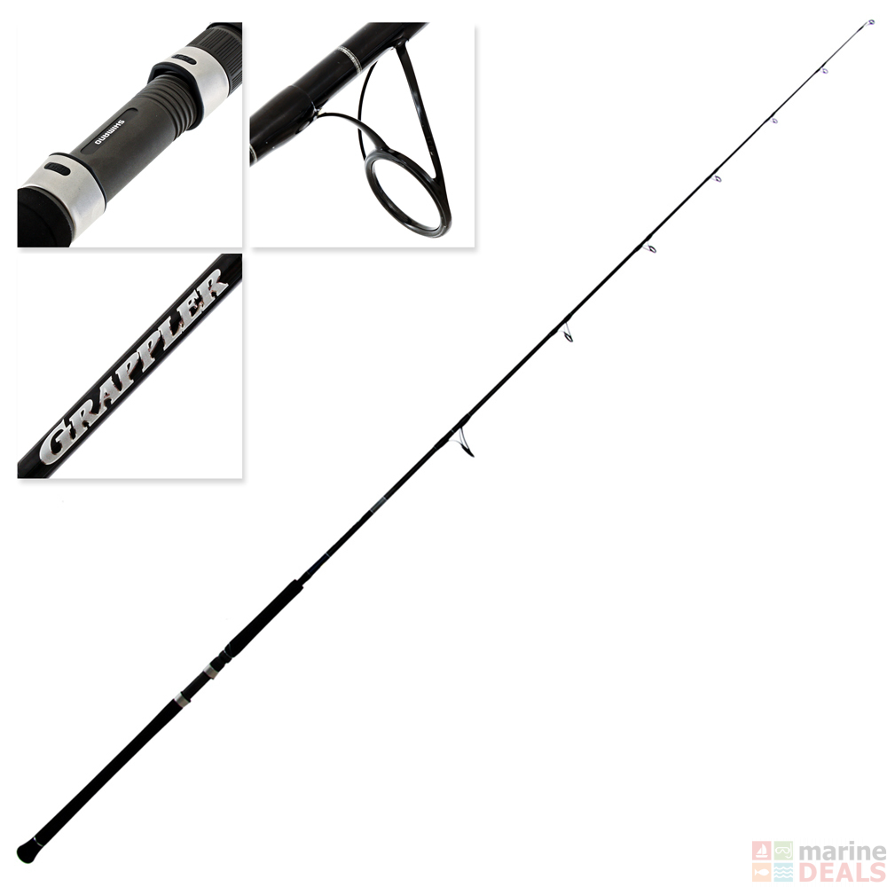 Buy Shimano Grappler Type C S82MH Topwater Spin Rod 8'2'' PE6 2pc