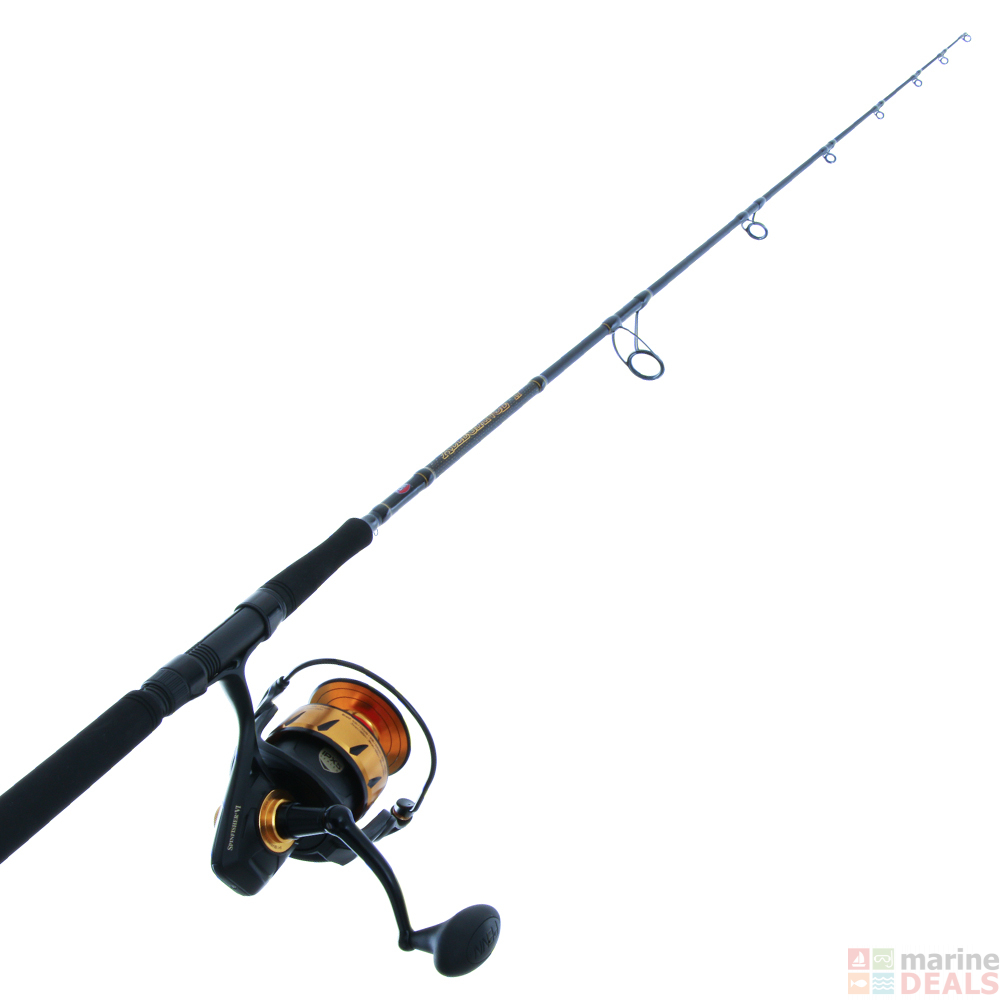 Buy PENN Spinfisher VI 8500 and Allegiance II Spinning Strayline Combo