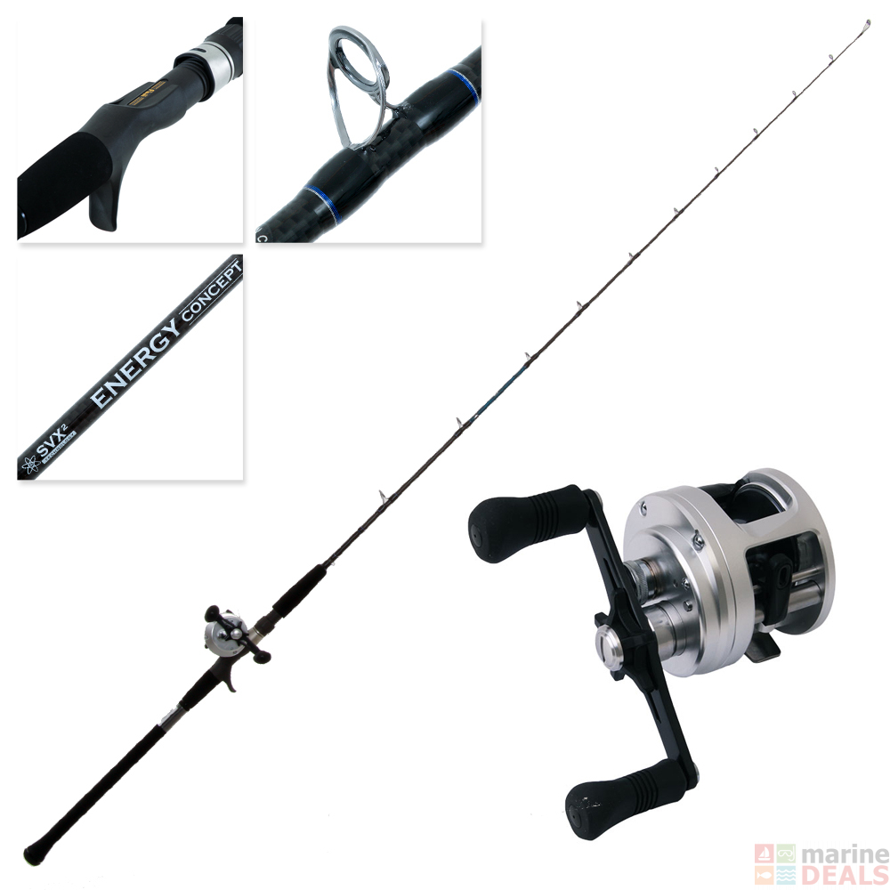 Buy Shimano Calcutta 300D and Energy Concept Slow Jigging Combo 6'4 ...