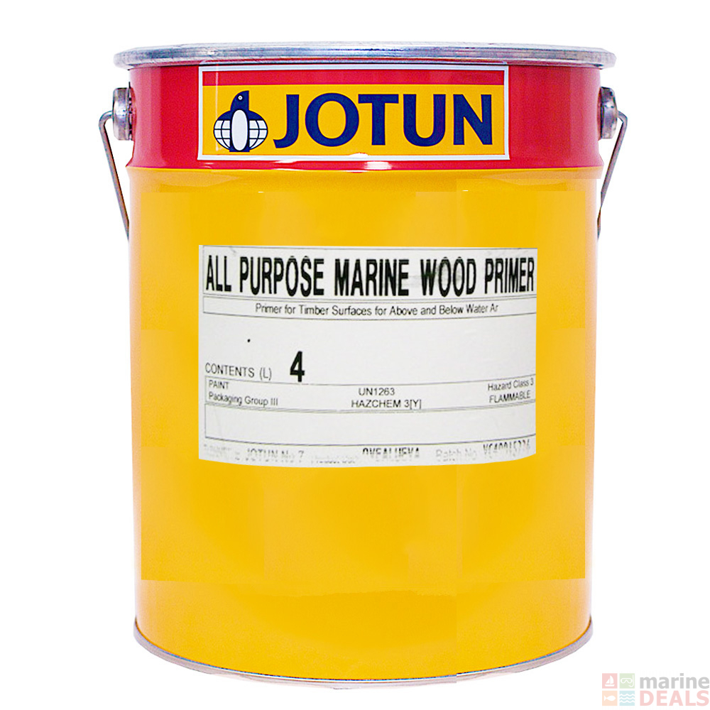 Buy Jotun All Purpose Marine Wood Primer 4L online at MarineDeals.co.nz