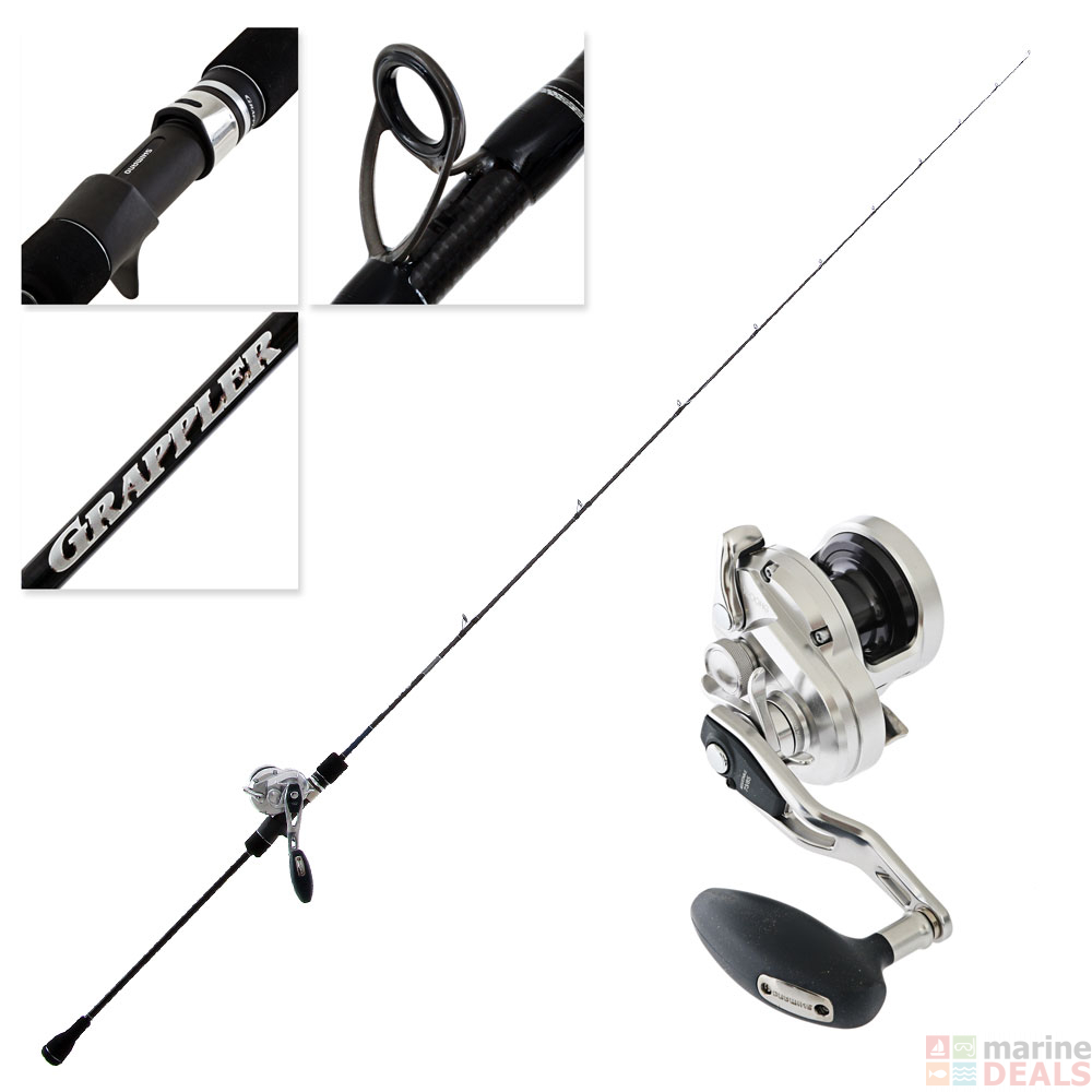 Buy Shimano Ocea Jigger 1000 HG and Grappler Type J B683 Slow Jig Combo