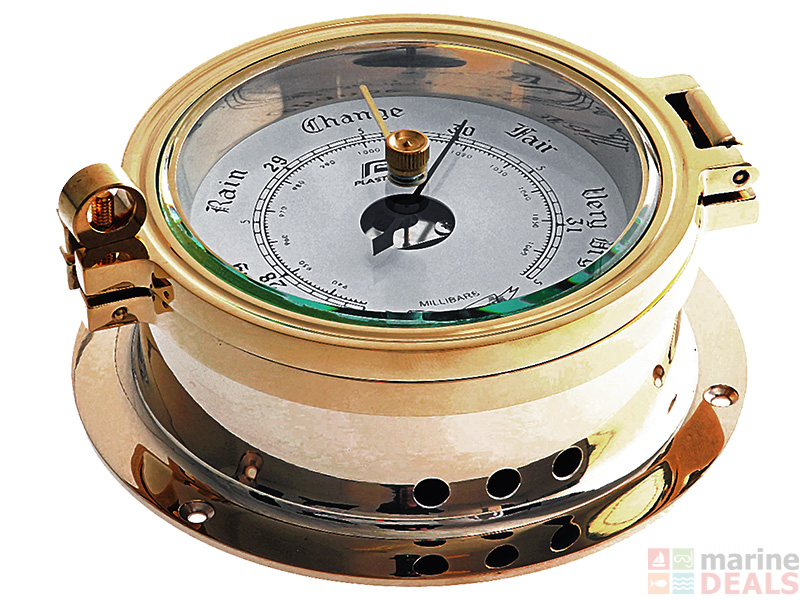 Buy Plastimo Brass Barometer 4.5in online at MarineDeals.co.nz