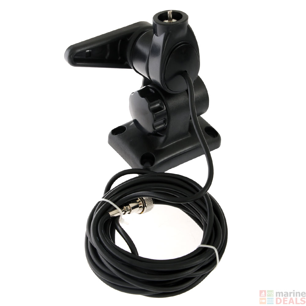 Buy GME Abl012B Double Swivel Rectangular Antenna Base Black online at  Marine-Deals.co.nz