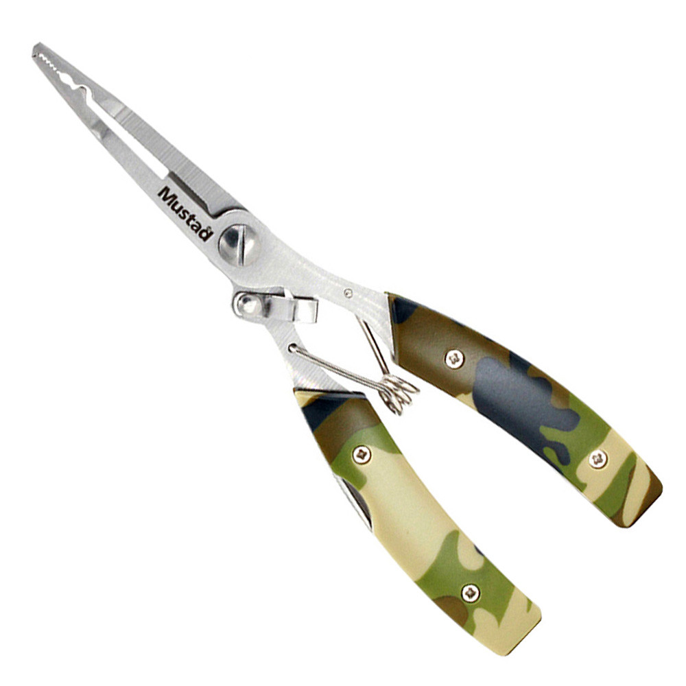 Buy Mustad Micro Stainless MultiFunction Pliers Camo online at Marine