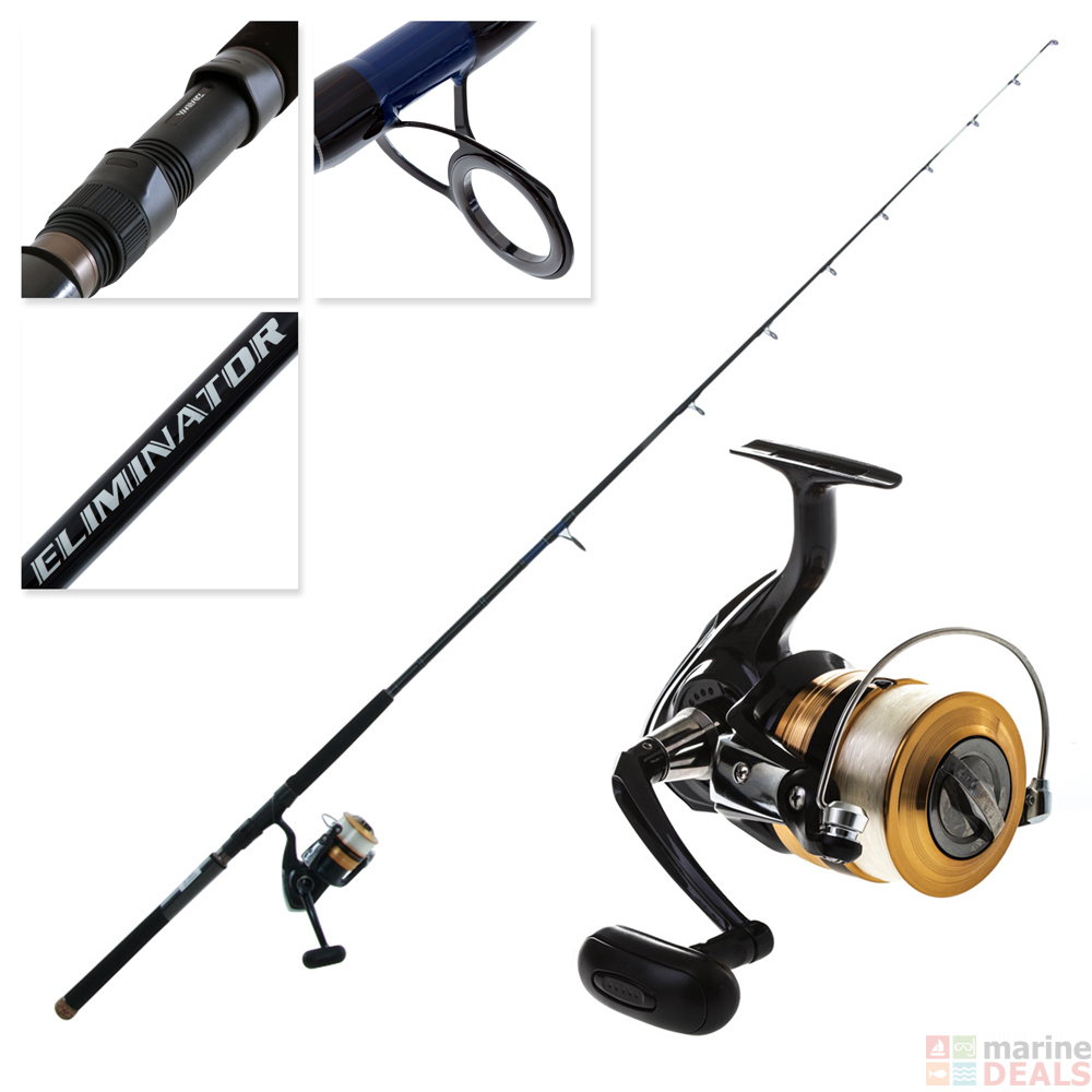 Buy Daiwa Sweepfire 5000 2B and Eliminator 701HS Boat Spin Combo 7ft 10 ...