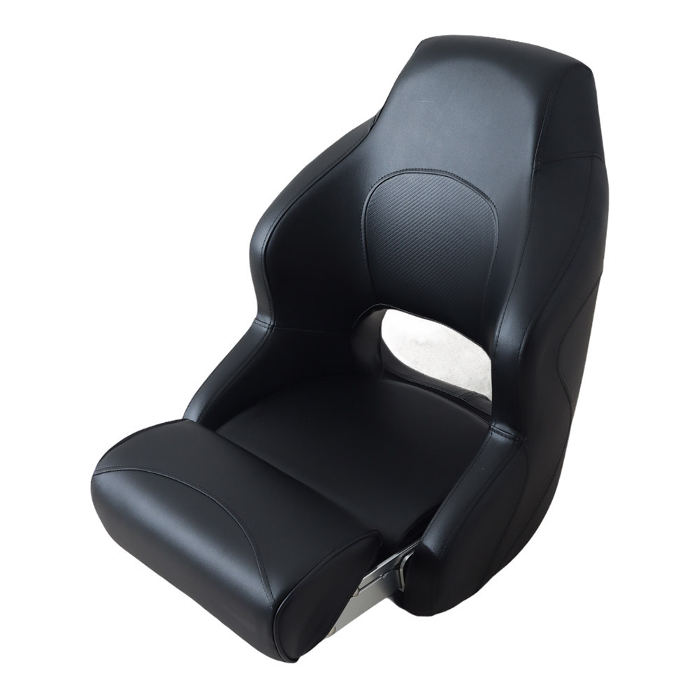 Buy HiTech Bolster Elite Helm Seat Black/Black Kevlar online at Marine