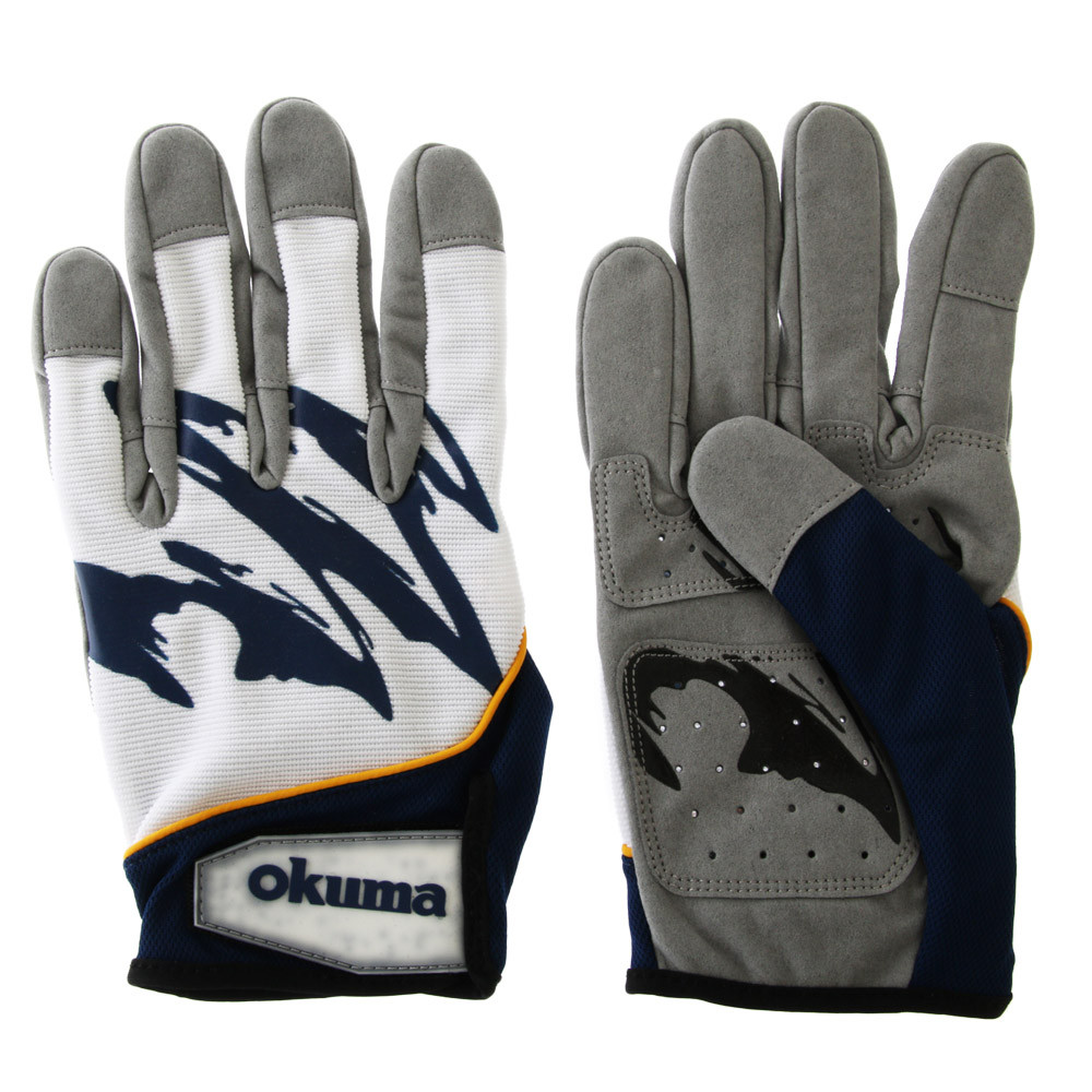 Buy Okuma Full Fishing Gloves online at MarineDeals.co.nz