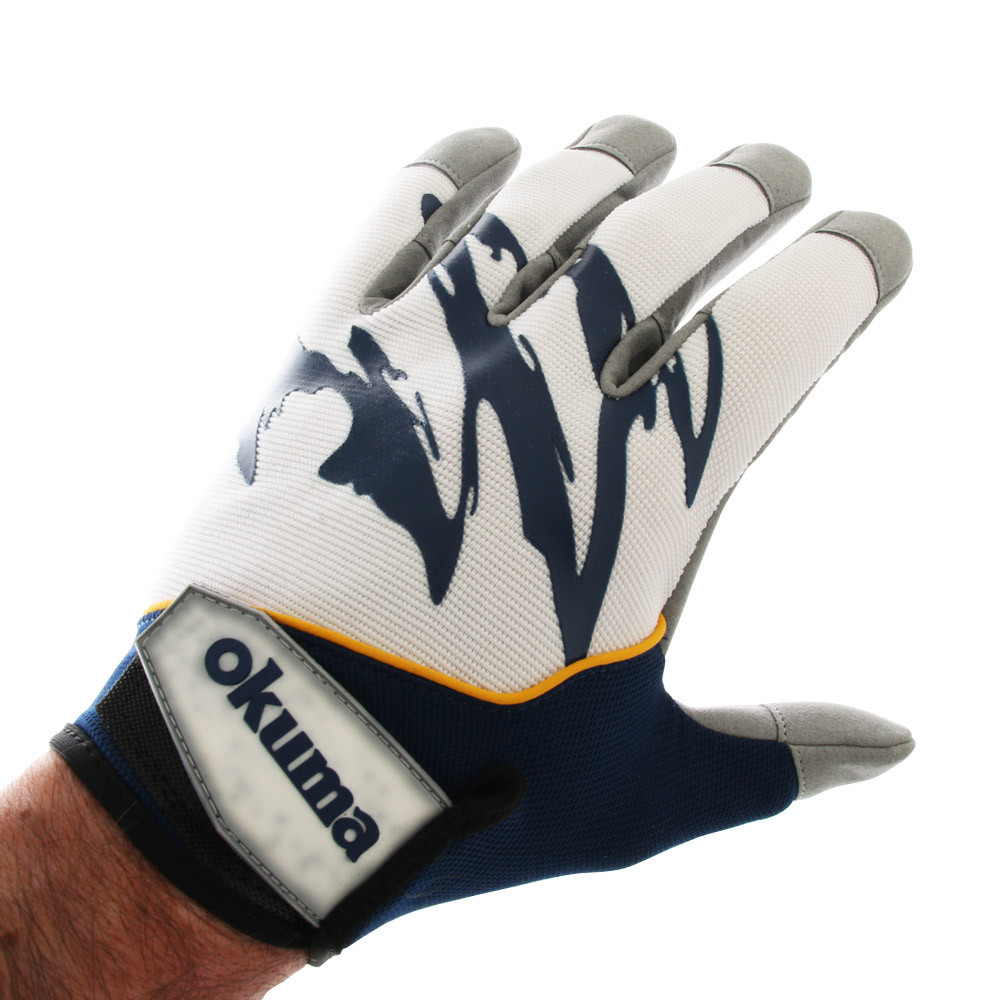 Buy Okuma Full Fishing Gloves online at MarineDeals.co.nz