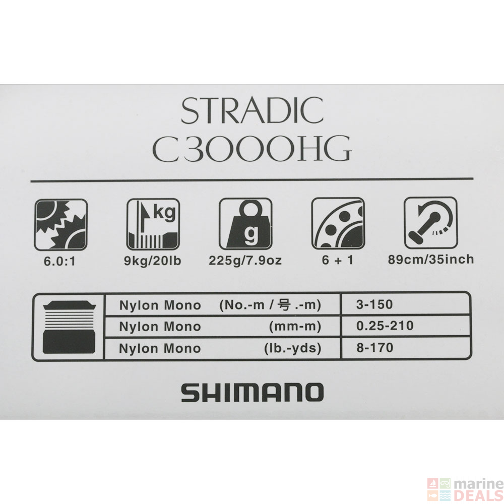 Shimano stradic fl c3000hg clearance