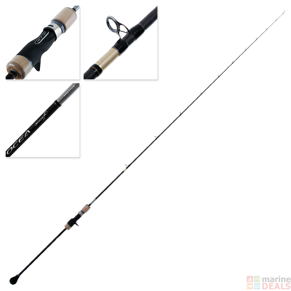 Buy Shimano Ocea Jigger Motive B610 3 Overhead Slow Jig Rod 6ft