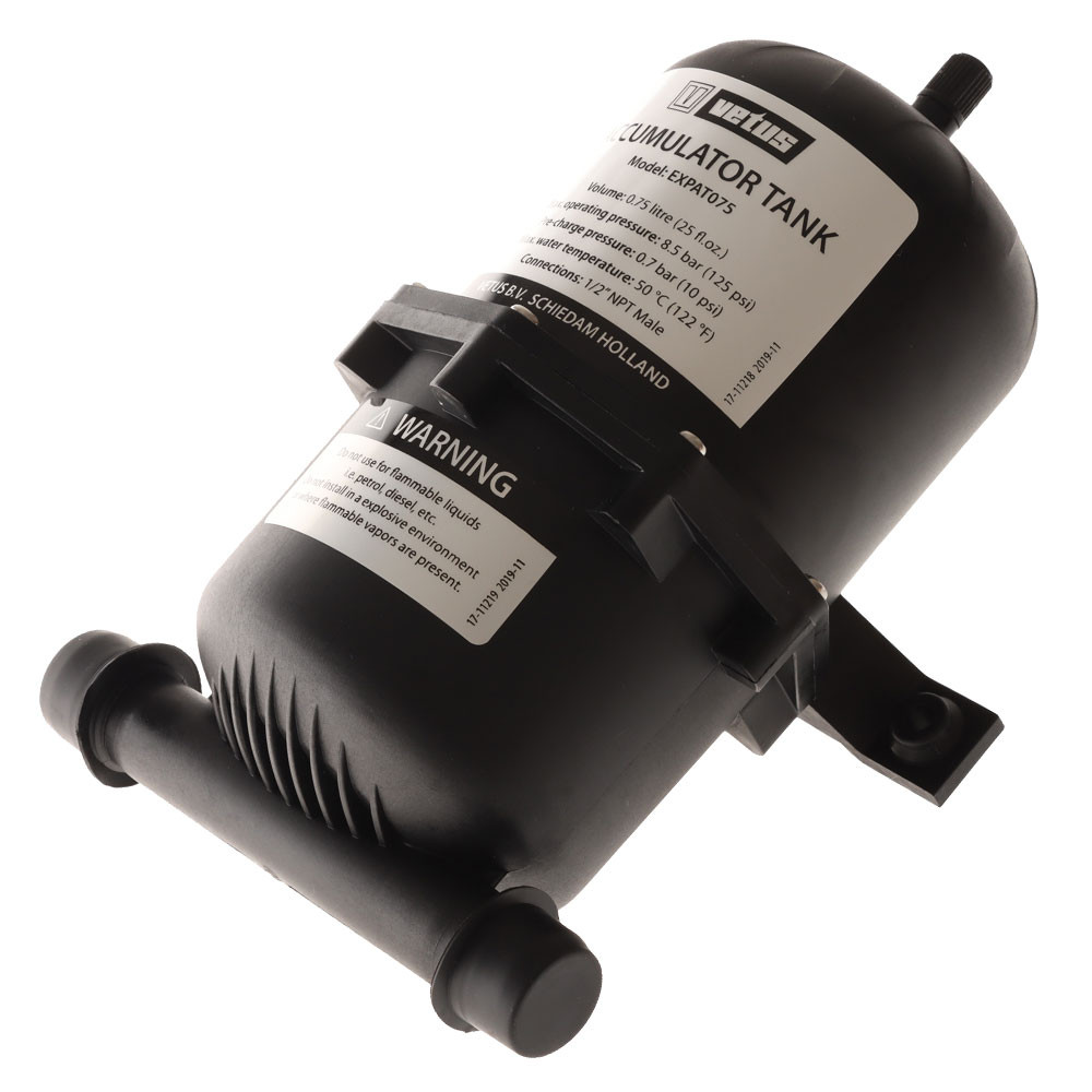 Buy VETUS Fresh Water Accumulator Tank 0.75L online at MarineDeals.co.nz