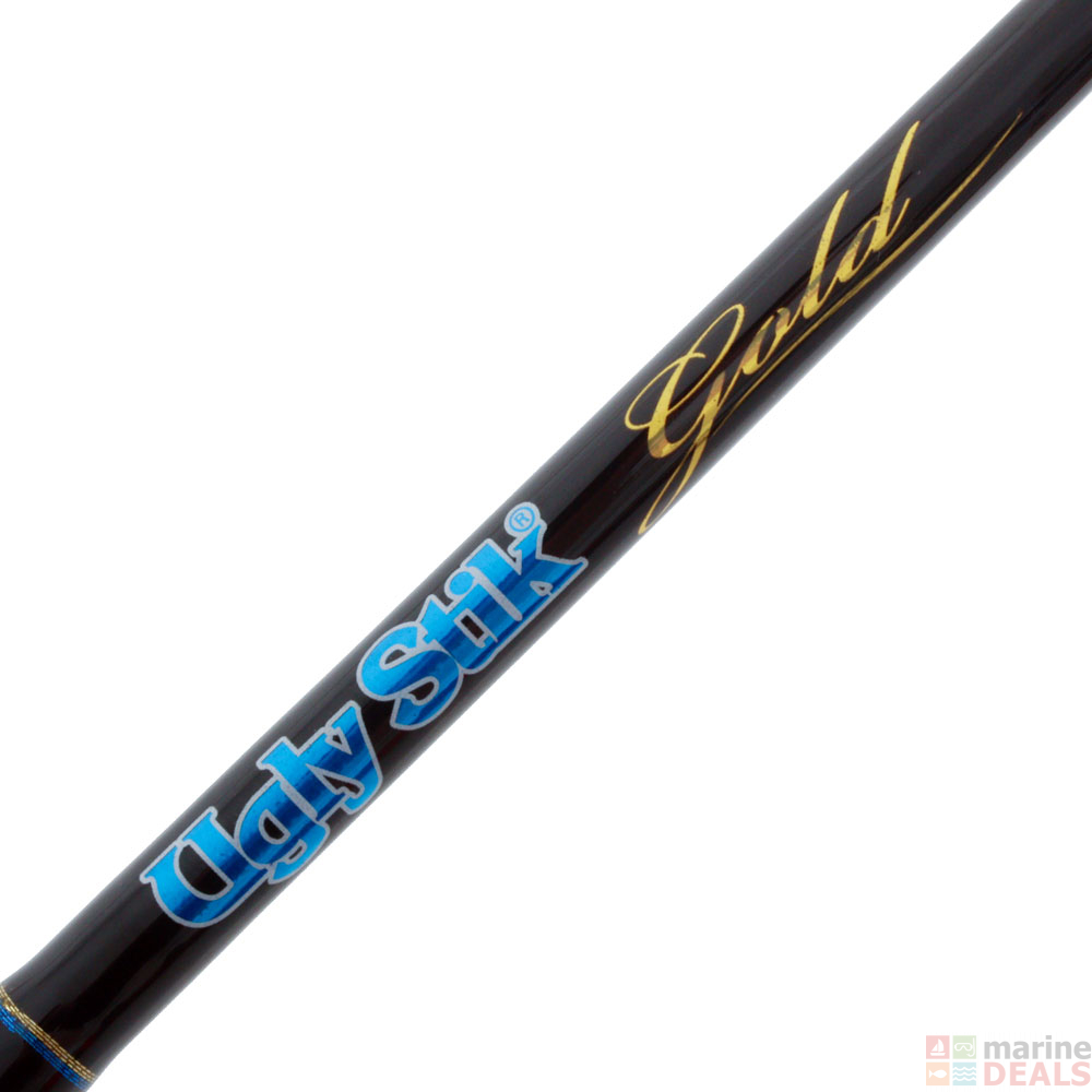 Buy Ugly Stik Gold 561M Baitcaster Rod 5ft 6in 46kg 1pc online at MarineDeals.co.nz