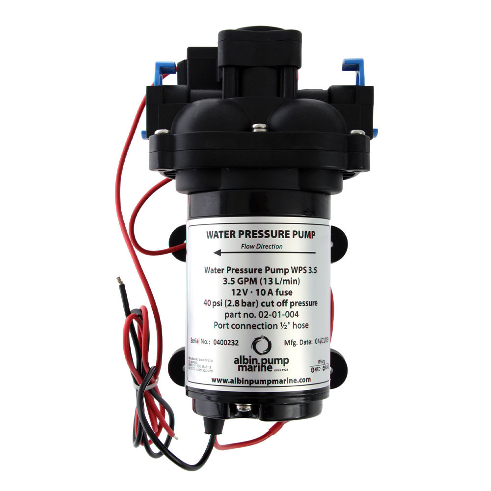 Buy Albin Pump Marine Water Pressure System Pump 3.5GPM 12V online at