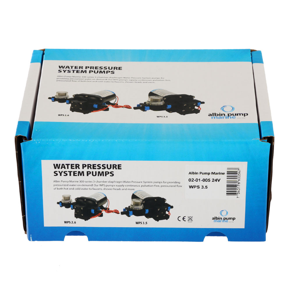 Buy Albin Pump Marine Water Pressure System Pump 3.5GPM 24V online at