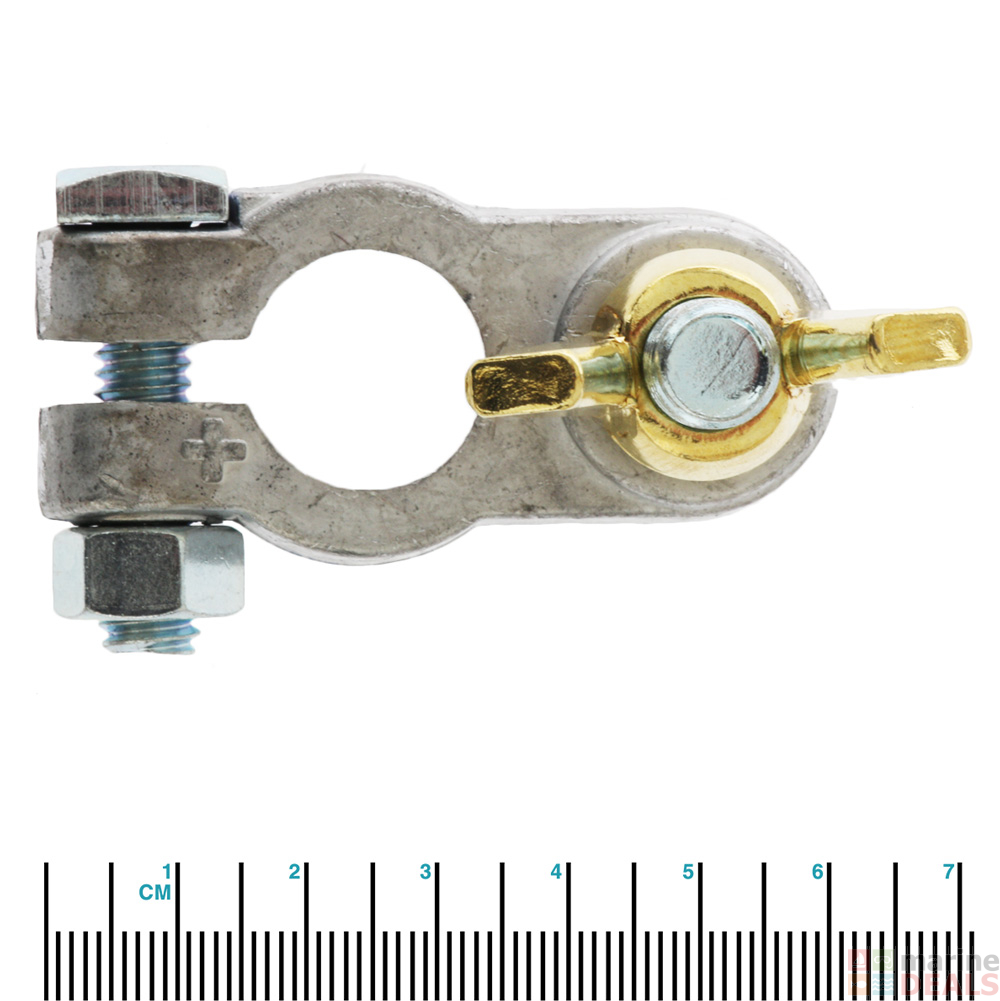 Buy Wing Nut Positive Battery Terminal online at MarineDeals.co.nz