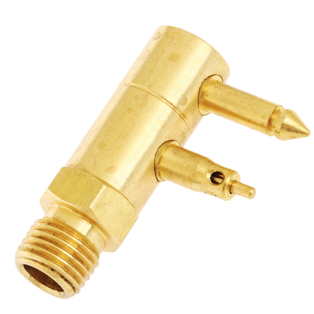 Buy Wilco Johnson/Evinrude Fuel Tank Connector 2 Prong 1/4in Brass