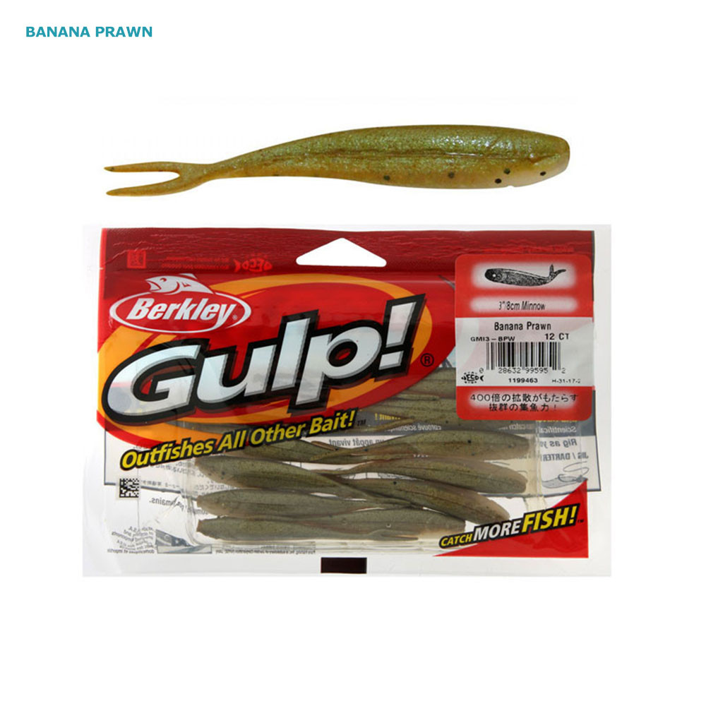Buy Berkley Gulp Minnow Soft Bait 8cm online at MarineDeals.co.nz