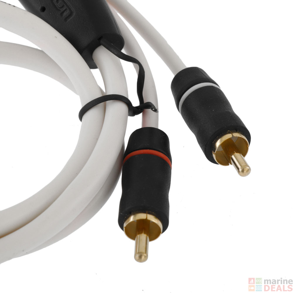 Fusion Electronics 010-12613-00 Ms-Rca3 3/' 2-Way Twisted Shielded Rca Cable