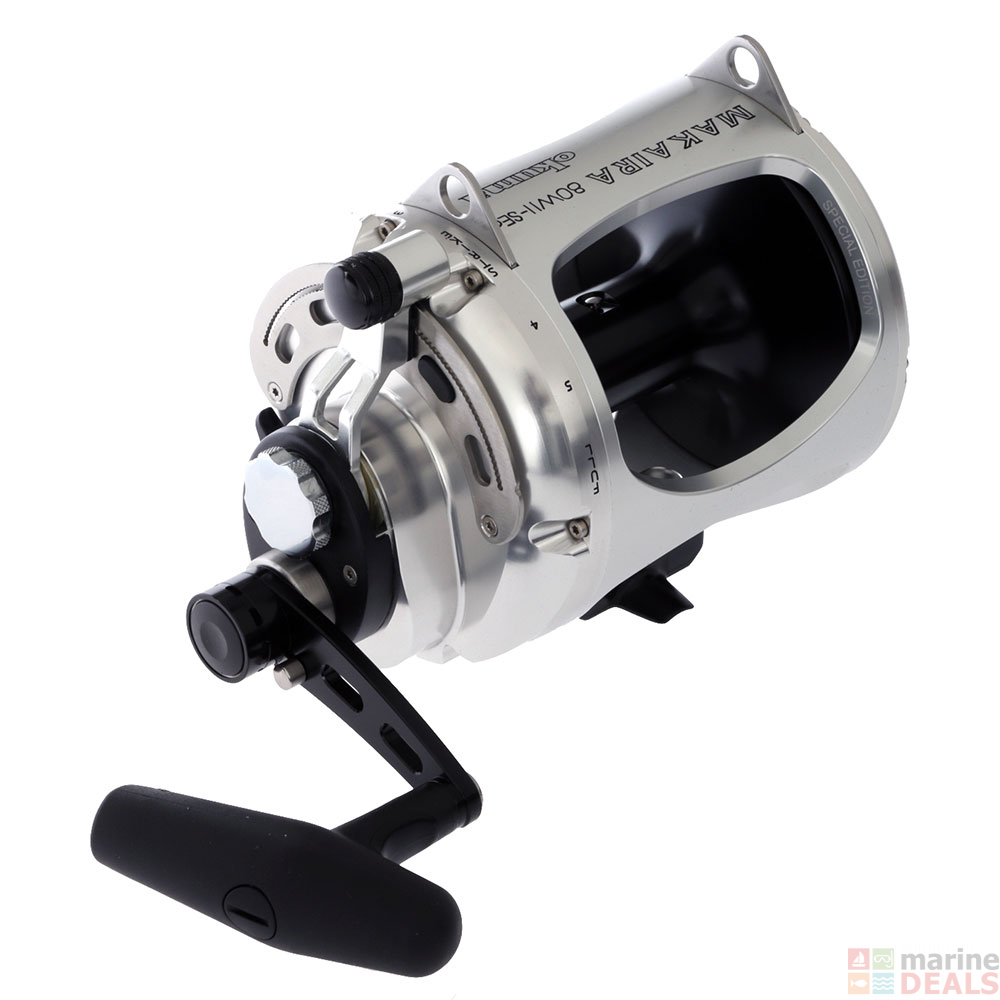 Buy Okuma Makaira Silver 80W 2-Speed