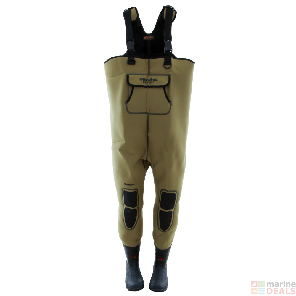 Buy Snowbee Granite Short Leg Neoprene Chest Waders online at Marine