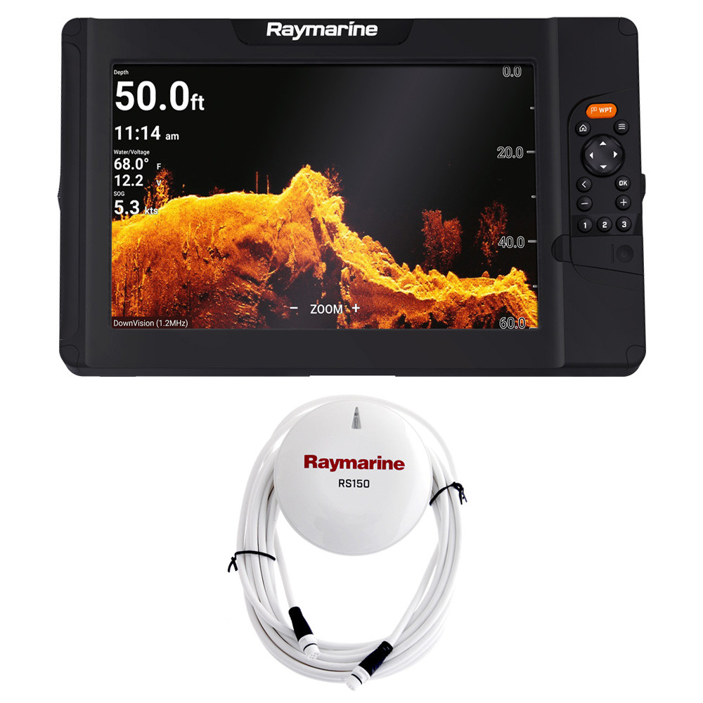 Buy Raymarine Element 12S CHIRP GPS/Fishfinder with RS150 GPS Sensor
