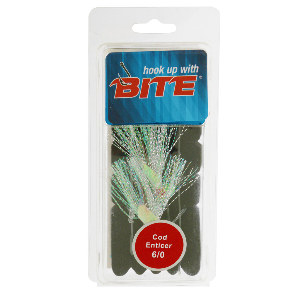 Buy Bite Cod Enticer Flasher Rig 2-Hook 6/0 online at Marine-Deals.co.nz
