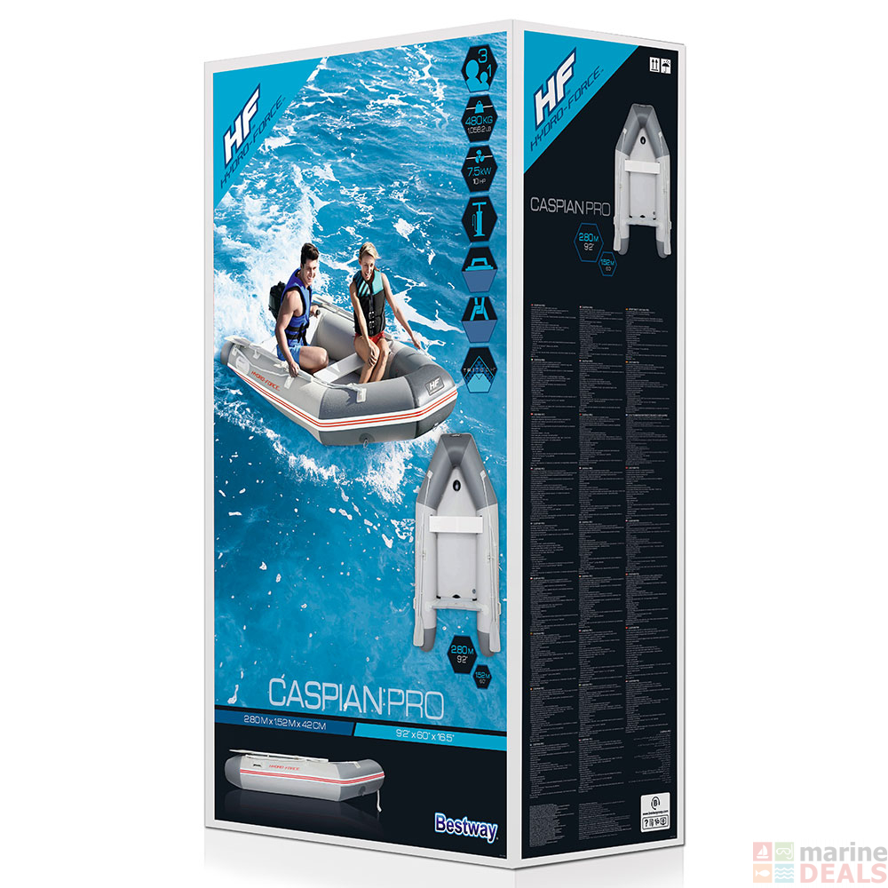 Buy HydroForce Caspian Pro Inflatable Dinghy online at MarineDeals.co.nz