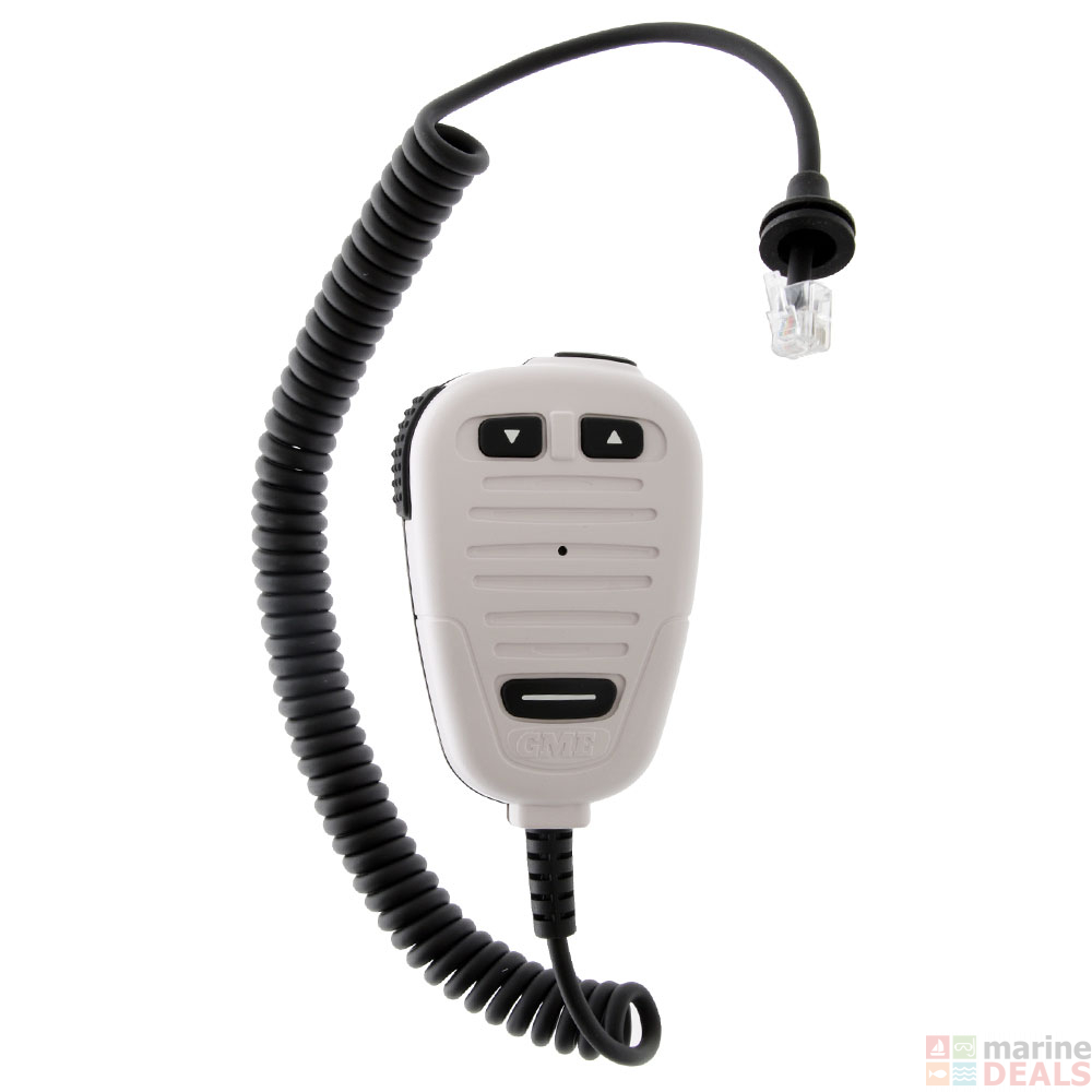Buy GME VHF Radio Speaker Microphone for GX400W / GX700W White online
