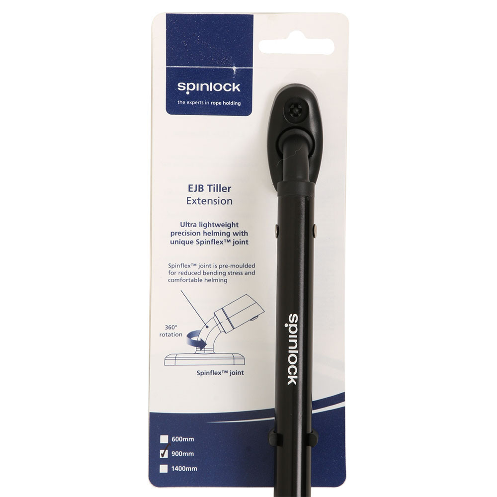 Buy Spinlock Tiller Extension Black 900mm online at MarineDeals.co.nz