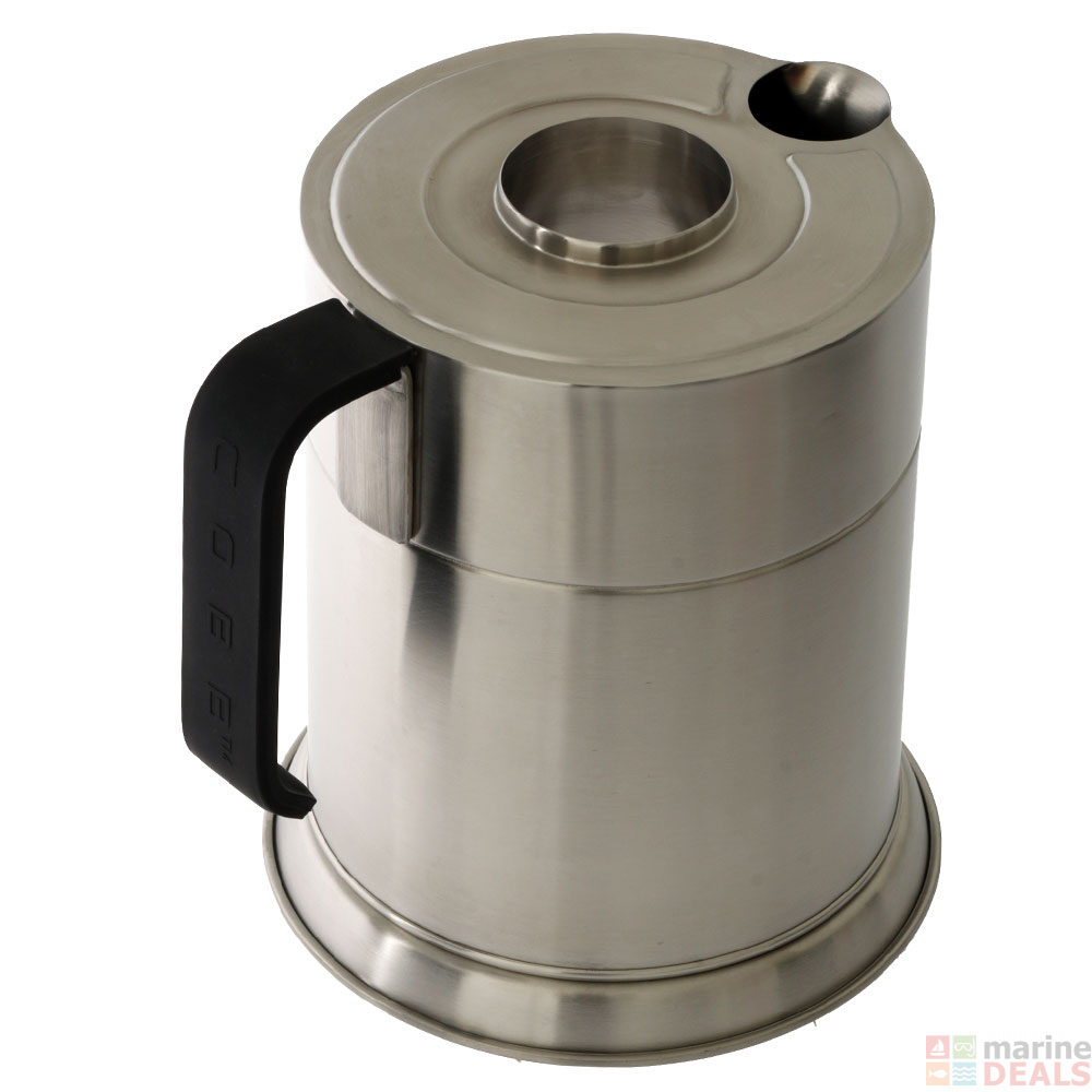 Buy COBB Stainless Steel Camp Kettle 1.15L online at MarineDeals.co.nz