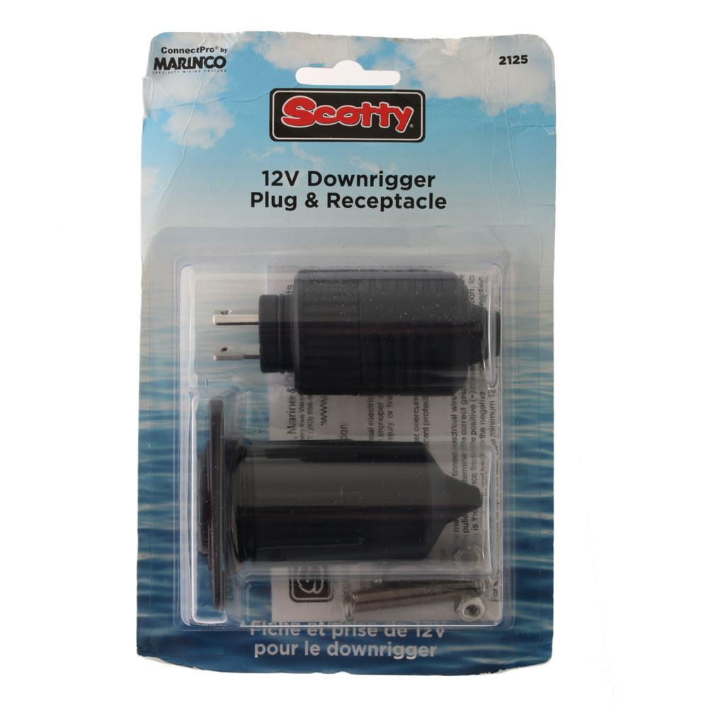Buy Scotty 2125 12V Downrigger Plug and Receptacle from Marinco online