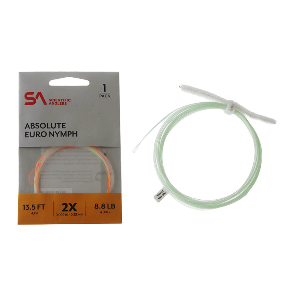 Bas De Ligne Scientific Anglers Absolute Euro Nymph Leader - 30 Ft 4X