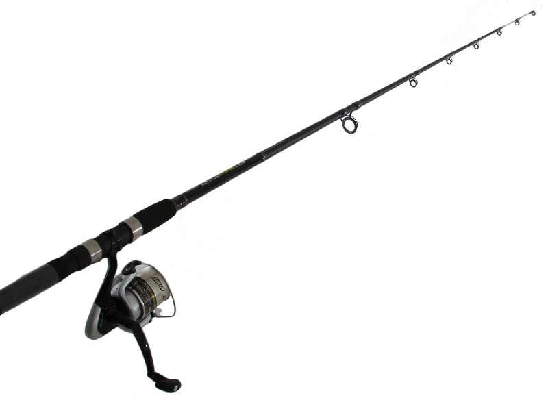 shakespeare catch more fish spinning reel and fishing rod combo